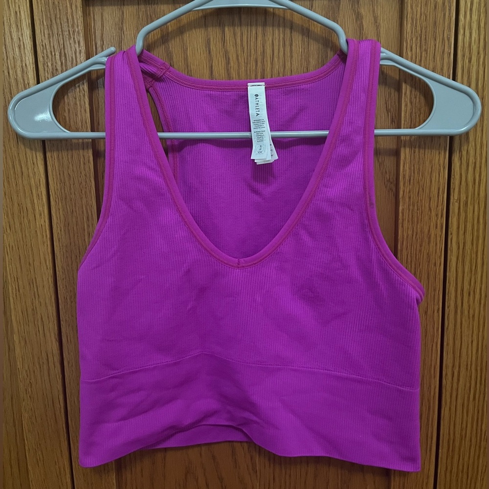 Neon Pink Athleta Tank